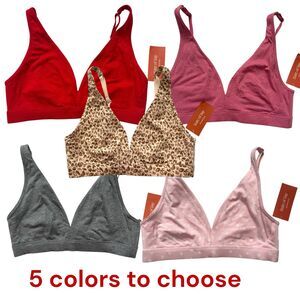 MWT State of Day Cotton Modal Bra Bralette  Wireless Adjustable Modal 5 Colors